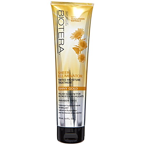 Biotera Sheer Illuminator Shiny Gold, with Sunflower Extract, Paraben-Free, 4-Ounce