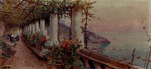 Impression d'art Pergola à Amalfi : illuminez vos murs vides avec cette toile 60x90