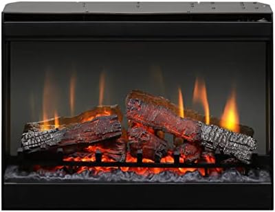 Dimplex DF Series 33" Electric Log Firebox Insert (Model: DF3033ST), 3412 BTU, 120 Volt, 1000 Watt - Thumbnail 3