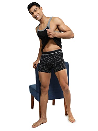 Image of Jockey US52 Men's Super Combed Cotton Printed Brief with Ultrasoft Waistband