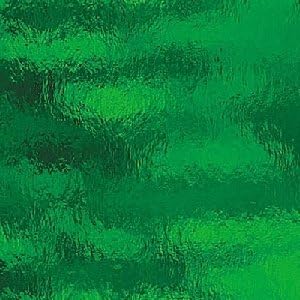Spectrum Light Green Cathedral Rough Rolled Stained Glass Sheet - 8" X 12" (.67sf)