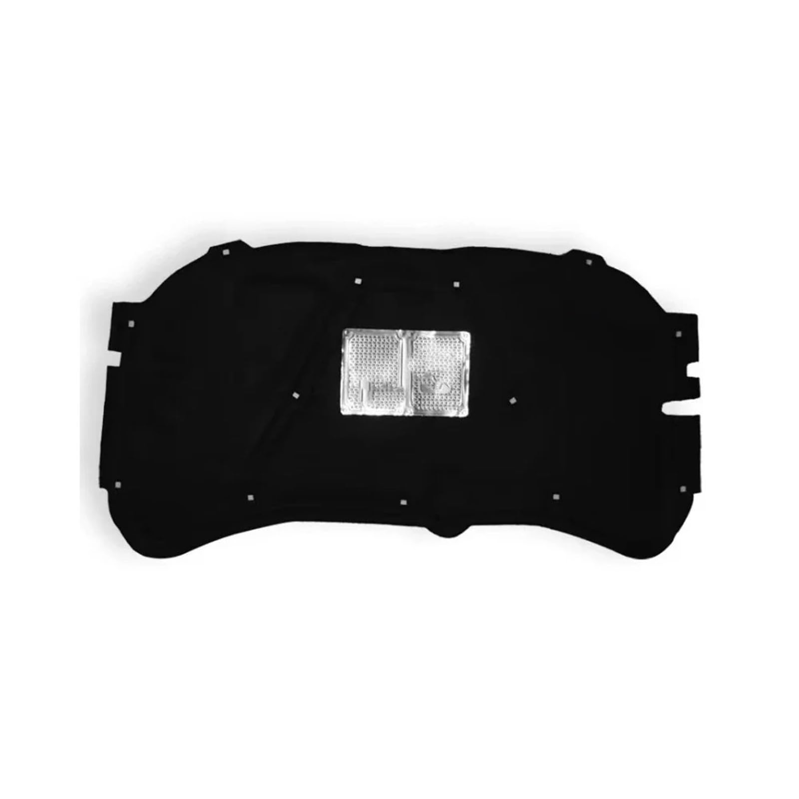 Xexjhqq Small Aluminum Foil Car Hood Engine Insulation Pad For Vw For City For Golf Mk4 1997~2010 Car Front Hood Engine Linin Thermal Insulation Cotton Soundproof Mat Cover Accessories(Small Aluminum Foil)