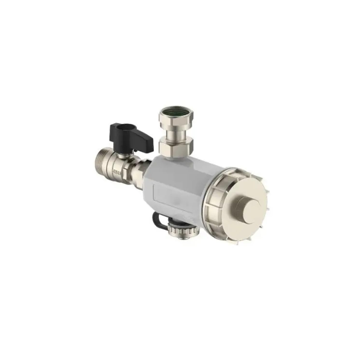 Filtro Defangatore Magnetico per impianti Termici CALAMY 3/4” ACQUAPURA 10000 Gauss Anticalcare Antifango per Caldaia Versione Compatta Kit Salva Caldaia a Condensazione Trattiene Ruggine Ferro Sabbia