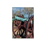 3dRose 15x22 Hand Towel - USA, Virginia, Yorktown, Cannons weaponds