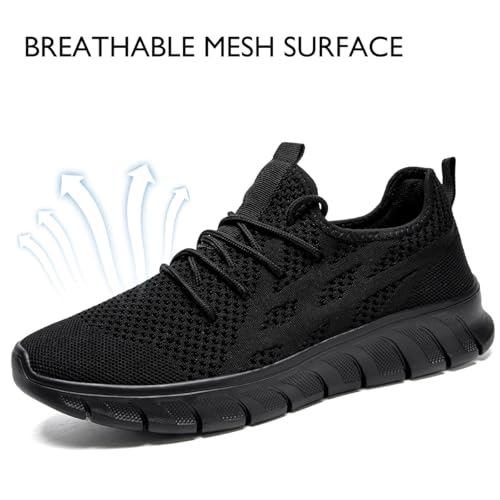 Image of Mens Running Tennis Casual Walking Shoes Fashion Athletic Gym Sports Sneakers for Men Breathable Lightweight Comfortable Shoes
