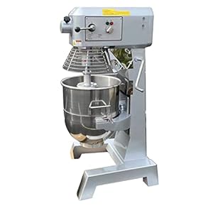 Commercial Mixer 40-Quart Food Bakery Pizza Dough Mixer Grinder Stand, 3 Phase, 240V, NSF Certified Restaurant kitchen HLM-40B