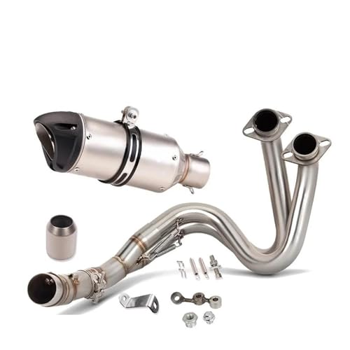 Collecteur d'échappement Ninja 650 en acier durable compatible Z650 2012-2023