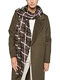 ESPRIT Damen Mode-Schal 091ea1q303, 355/Dark Khaki, Einheitsgröße