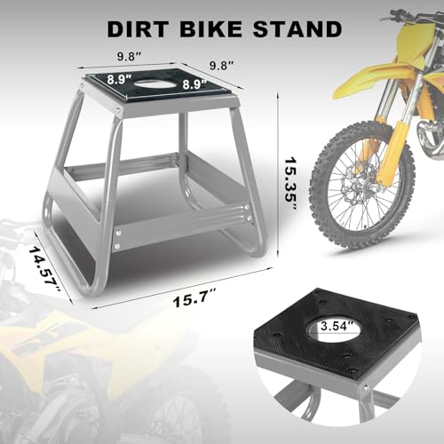 Jack Boss Heavy-Duty Steel Dirt Bike Stand