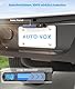 AUTO-VOX Solar Rückfahrkamera Kabellos: 3 Mins DIY Installation HD Rückfahrkamera Funk mit 5 Monitor, Stabilem Digitalem Signal, IP69K Wasserdicht Auto Rückfahrkameras für LKW, Wohnmobil, Pkw, SUV