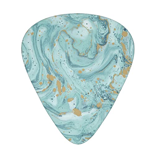 Lot de 24 médiators pour guitare acoustique, électrique, basse (0,46/0,71/0,96 mm) – Azurite bleu sarcelle et feuille… - Les Beatles, Paul McCartney, John Lennon, RIngo Starr, George Harrison Lot de 24 médiators pour guitare acoustique, électrique, basse (0,46/0,71/0,96 mm) - Azurite bleu sarcelle et feuille…