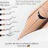 Conklin LEX Fountain Pen in Black – Broad Nib, Luxury Writing Instrument with 18K Rose Gold-Plated Trim – Ideal Gift for Lawyers, Judges & Legal Professionals #2