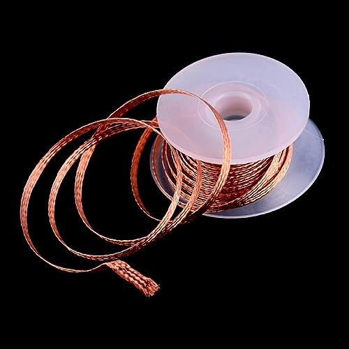 3515Copper Soldering Wick Tin Solder Removal Braid Welding Wire For Electronic Engineers Desoldering Braid Soldering Tool Electronics Repair Tool Electronics Soldering Kit
