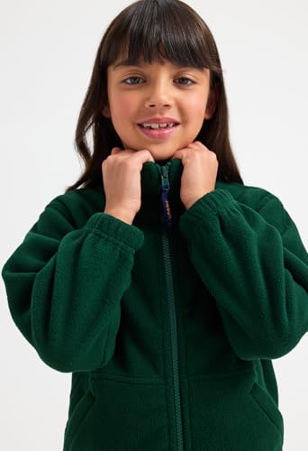 Unisex Childrens Classic Full Zip Fleece Jacket - Comfort and Warm, 100% Polyester Super Anti Pill Micro Fleece3