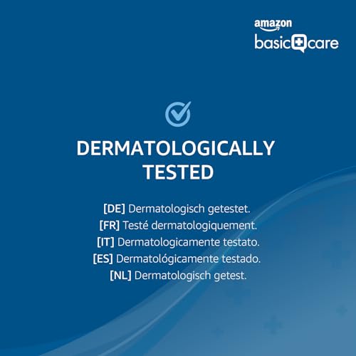 Amazon Basic Care Waterproof Plasters (Transparent Second Skin High Protection), 35 Stück (1er Pack)