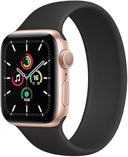 سوار سيليكون رياضي من اي زون لساعة آبل سلسلة 2 و3 و4 و5 و6 و7 وSE و8 والترا (42 ملم/44 ملم/45 ملم/49 ملم، أسود)