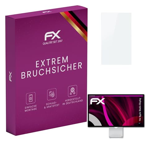 Ya en manzanajugosa.com: atFoliX Lámina Protectora de plástico Cristal compatible con Apple Studio Display Película Vidrio, 9H Hybrid-Glass FX Protector Pantalla Vidrio templado de plástico