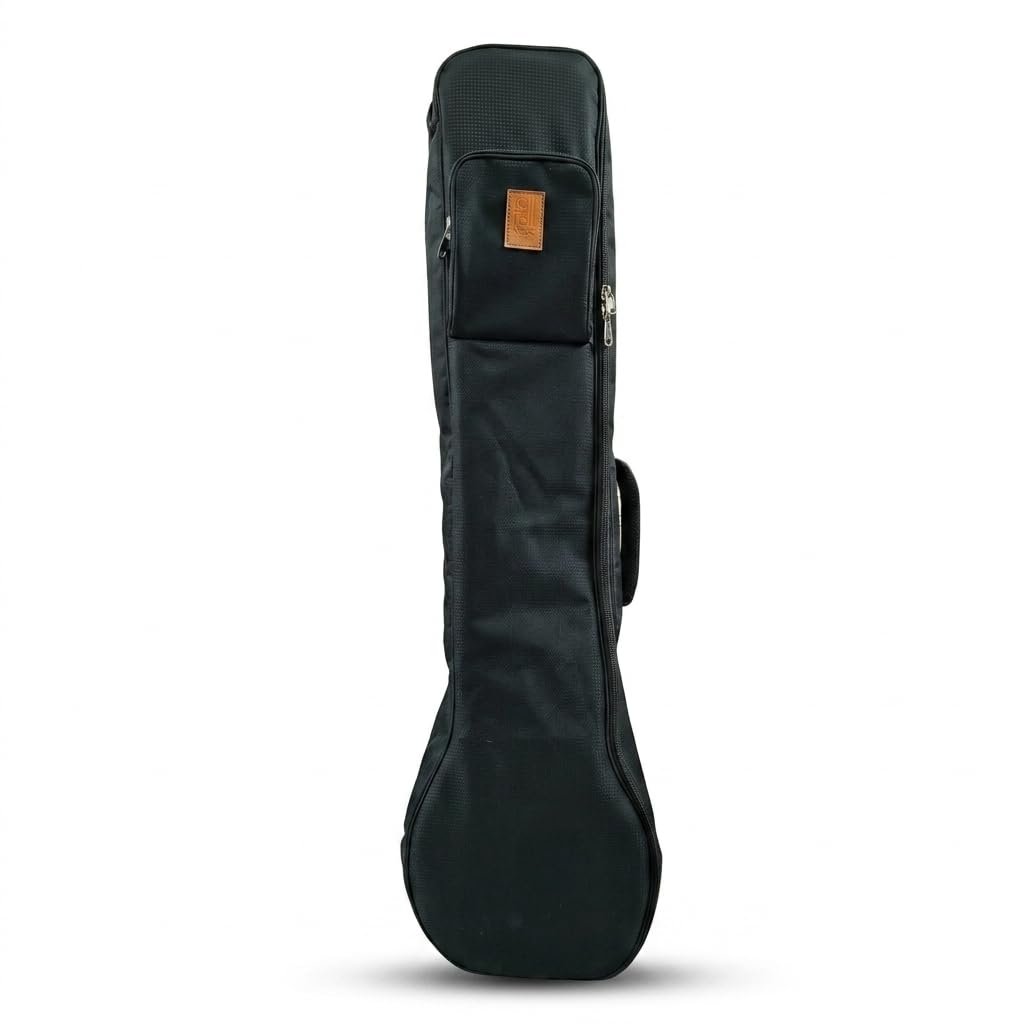 Professional Carry Case for Sarod – Waterproof Heavy Padded Musical Instrument Case with Storage Pocket, Durable Gig Bag, Protective Travel Cover, Adjustable Shoulder Strap-image-42