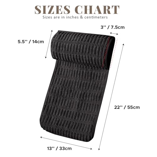 Coussin repose-tête et soutien cervical pour chaise de bureau inclinable - 3