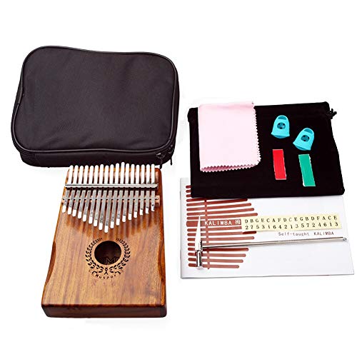 Kalimba 17 clés Professionnel Pouce Piano Instrument Enfant avec Contenu Kalimba Songbook et Tuning Hammer et Sacoche… - Les Beatles, Paul McCartney, John Lennon, RIngo Starr, George Harrison Kalimba 17 clés Professionnel Pouce Piano Instrument Enfant avec Contenu Kalimba Songbook et Tuning Hammer et Sacoche… – Image 8