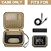 PAIYULE Case for Garmin Xero C1 Pro Chronograph, Range Shooting Chronograph Ballistic Precision Travel Organizer, Storage Holder with Mesh Pocket fit Cable, Porable Charger (Bag Only) (Green)