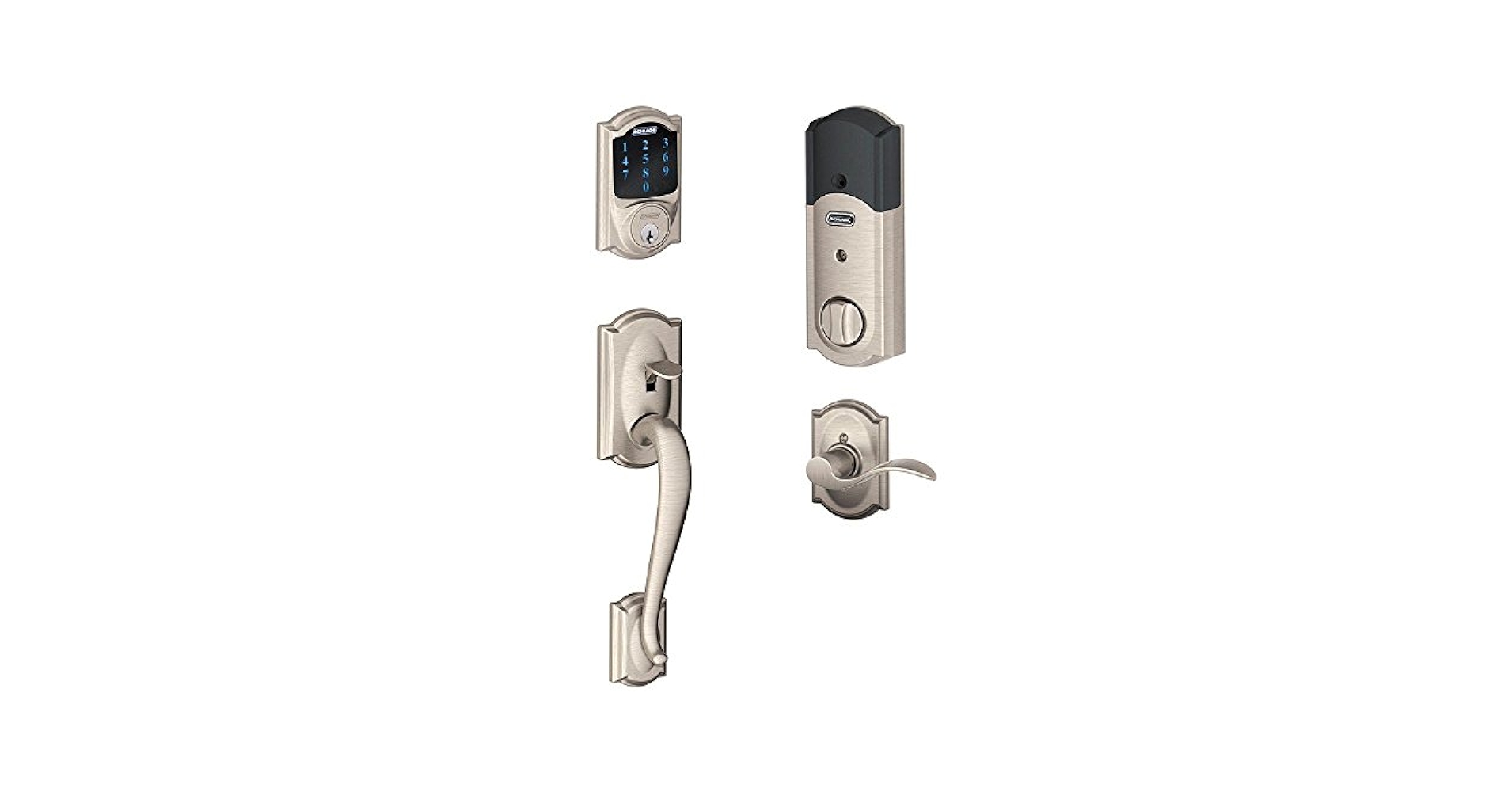 Lord Camelot ロードキャメロット LC 650 MA SVOXD Schlage BE469ZPCAM619 Connect Camelot Touchscreen Electronic
