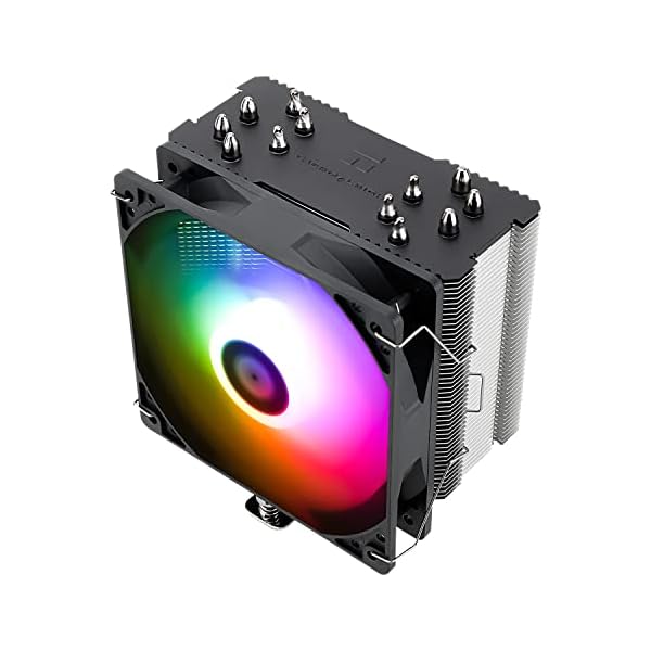 Thermalright BA120 ARGB CPU-Luftkühler, 6 Heatpipes, TL-C12CG-S PWM Leiser Lüfter CPU-Kühler mit S-FDB-Lager, für AMD AM4/Intel LGA 1700/1150/1151/1200, PC-Kühler