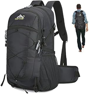 50L Hiking Backpack, Bestcool Labor Saving Rucksack for Men Women Hang System Daypack Lightweight Breathable Camping Backpack Water Resistent for Outdoor Camping Travel Daypack Climbing Gifts