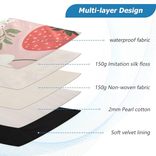Funda Rosa para Laptop 13-14 Pulgadas Resistente e Impermeable miniatura 4