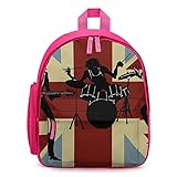 Design simple : le sac à dos imprime est simple mais bien conçu, avec de larges bretelles et une poche latérale.