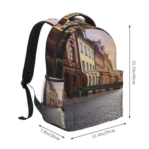 Sac à dos décontracté pour ordinateur portable et voyage léger