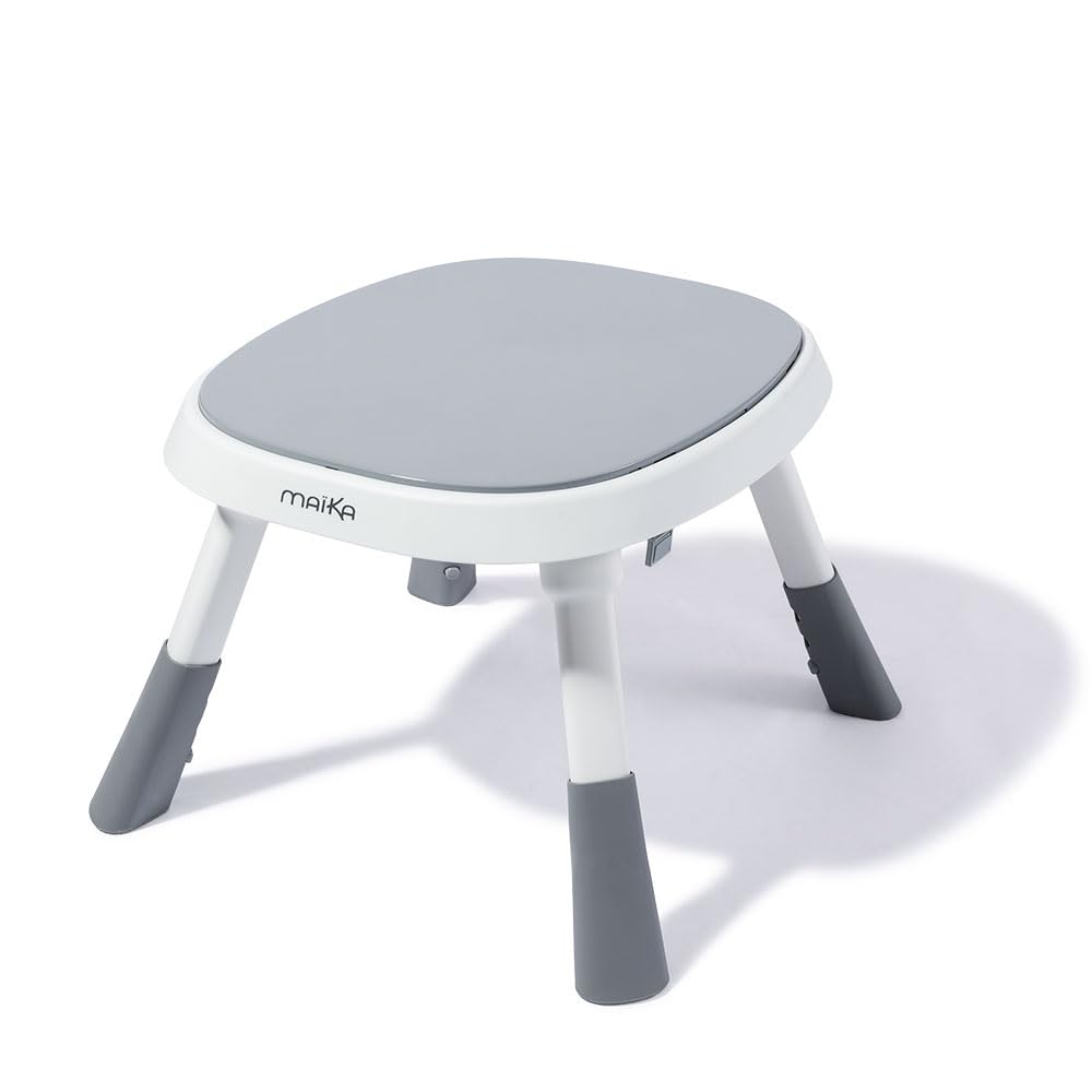 MAÏKA Centre d'éveil bébé | Centre d'activités bébé Le Petit Zoo |6 Mois à 12 kg | Table réversible | Sauteur | Jouets amoviles | Livre Musical | Panier | Réglable 3 hauteurs