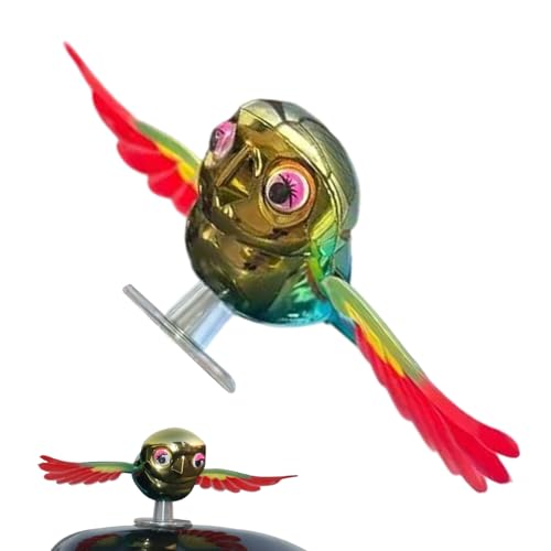 Decoración Del Casco De Motocicleta | Dinámico Realista Resistente Al Clima,Figurillas De Pájaro Para Espejo Lateral Y Casco - Para Viajes Turismo Conducción Excursiones Desplazamientos Coche Moto Cam