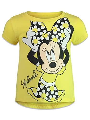 Disney G0T8934MM Mickey Mouse Minnie Mouse Toddler Girls 4 Pack T-Shirts 5T thumb #3