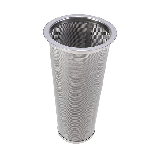 STOBAZA Stainless Steel Mesh Coffee Filter Cone Shape Fine Strainer for Home Kitchen and Coffee Shops Easy to Clean and Use Dishwasher Safe