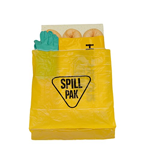 ENPAC Economy Bag Spill Kit, Aggressive, Yellow, 5-Gallon Spill Capacity