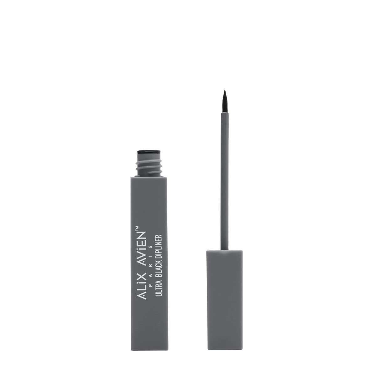 ALIX AVIEN Uzun Süre Kalıcı,Suya Dayanıklı,Yoğun Pigmentli Keçe Uçlu Siyah Likit Eyeliner- Ultra Black Dipliner