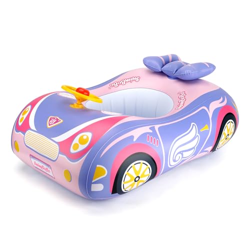 YOUWANLI Toddler Pool Float Kids Inflatable Swim Seat Boat Pool Toys for Toddlers and Children (Purple)