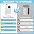 Tankless Water Heater Electric 110V, 3000W Instant Water Heater Under Sink, On Demand Hot Water Heater Electric with Digital Display, Portable Mini Small Water Heater for Kitchen Bathroom RV