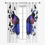 Design contemporain:Facile à installer et à retirer pour son design simple. Ces rideaux sont multifonctionnels, non seulement une belle décoration de salon, mais aussi une séparation entre nos pièces.