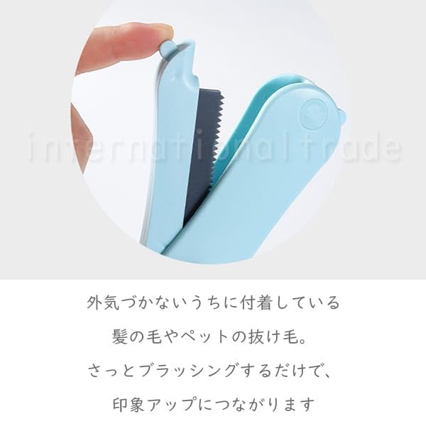 Amazon.co.jp: [Schicksal.]折りたたみ式 エチケットブラシ コンパクト