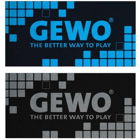 GEWO Dry XL - Table Tennis Towel Black/Silver
