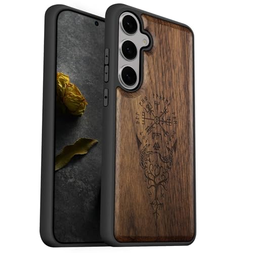 Coque Samsung S25 Protégez votre Téléphone avec l'Étui Bois Antichoc Carveit