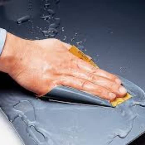 Image of CZ WET OR DRY Water Proof SAND PAPER GRIT SIZE - 2000, 2500, 3000 | Pack of 06 Sheets of Latex Silicon Carbide sanding paper (2pcs each Grit) Paper Size - 23 cm X 28cm