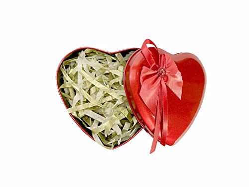 Image of Eco Sarras Confitti Shredded Paper Crinkle Grass Strips for Gift Tray Hamper Packaging, Box Filler, Basket Filler, Christmas Festival Decoration Paper (1 KG, Metallic Gold)