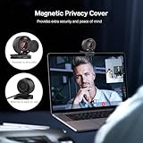 Angetube 4K Webcam for PC,1080P@60FPS Streaming Web Cam with PDAF Auto Focus,AI Noise Cancelling Mics, 8X Zoom, Plug and Play, Webcam for Laptop/Mac/PC Work with Zoom, Teams, OBS, Skype - Image 7