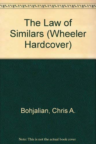 Buy The Law of Similars (Wheeler Large Print Book Series) — BookShops.in