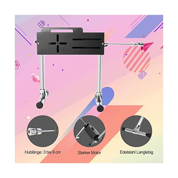 FREDORCH Premium Sex Machine, Love Machine with 5 Accessories, Masturbation Sex Toys for Men Women Couples (Package C) – Bild 3