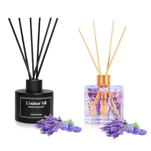 L'odeur Vill Difusor Reed, 100ml Fragancia Lavanda Geranio miniatura 1