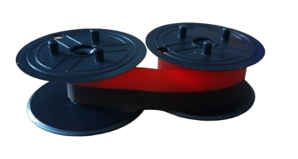 Nastri Per Calcolatrici Olivetti College Logos E Altri Modelli - Confezione Da 3, Colore Nero/Rosso - Foto 8